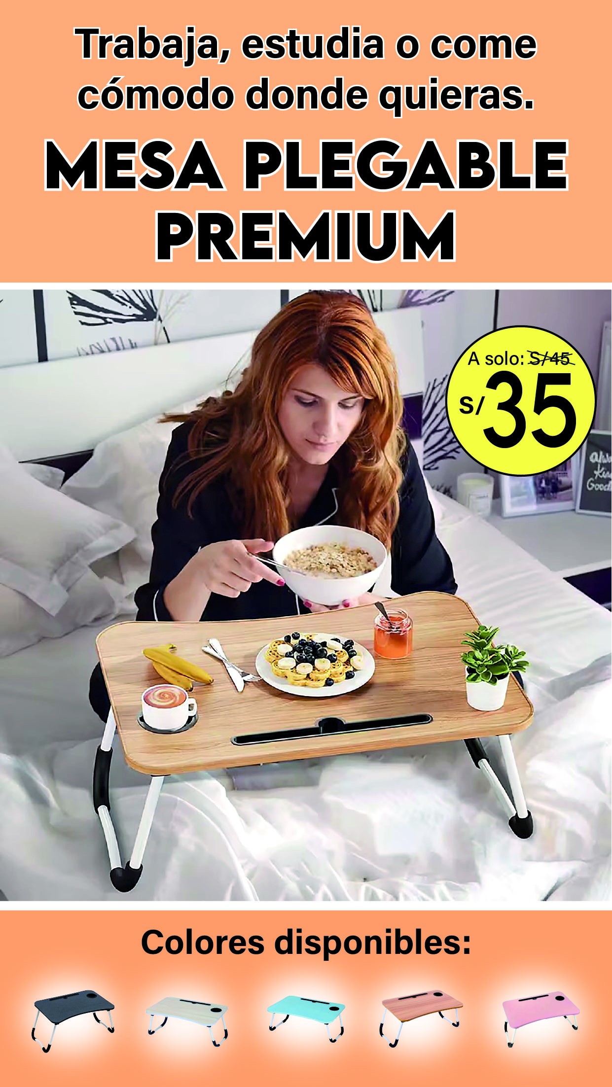 Mesa Plegable Premium – foto 1